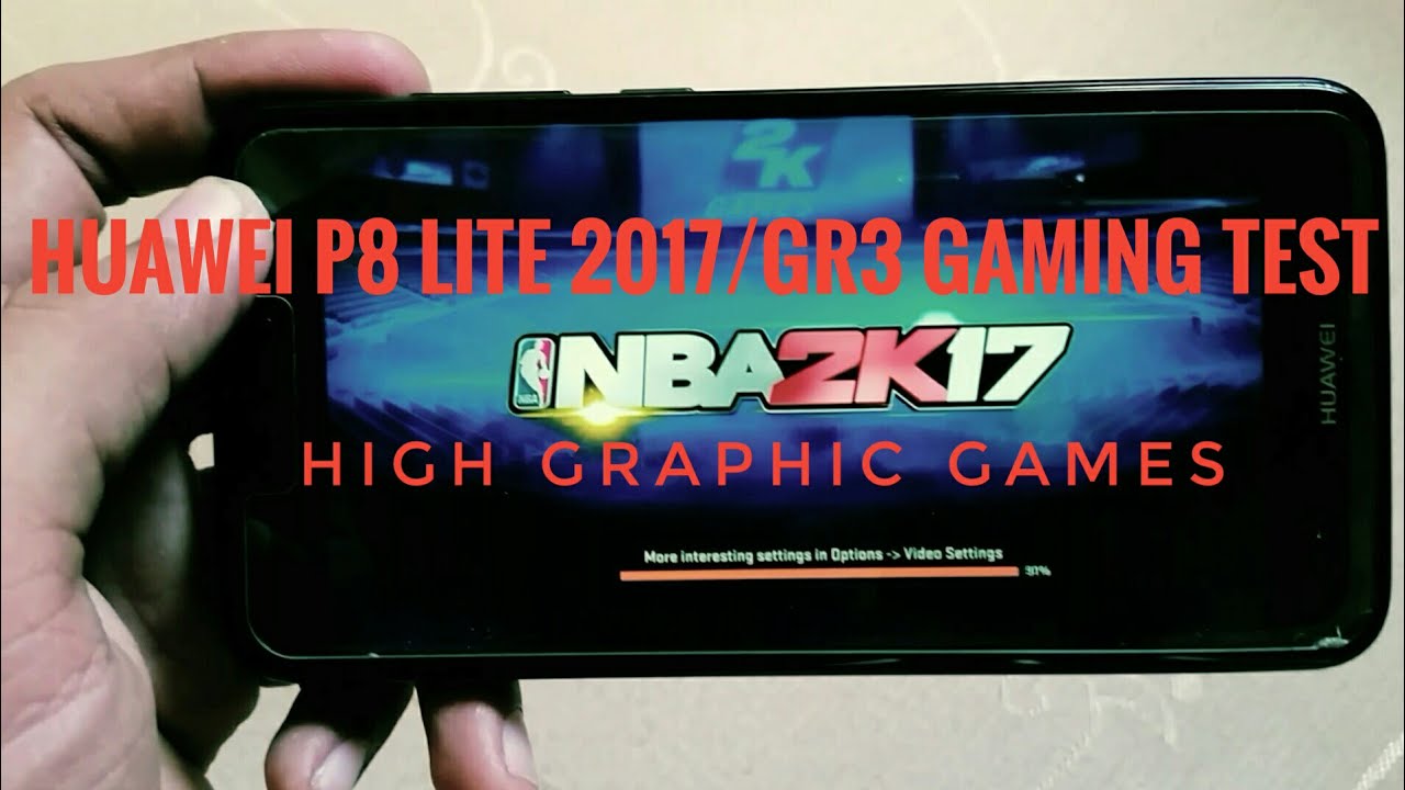 Huawei P8 Lite 2017/GR3 2017 Gaming test