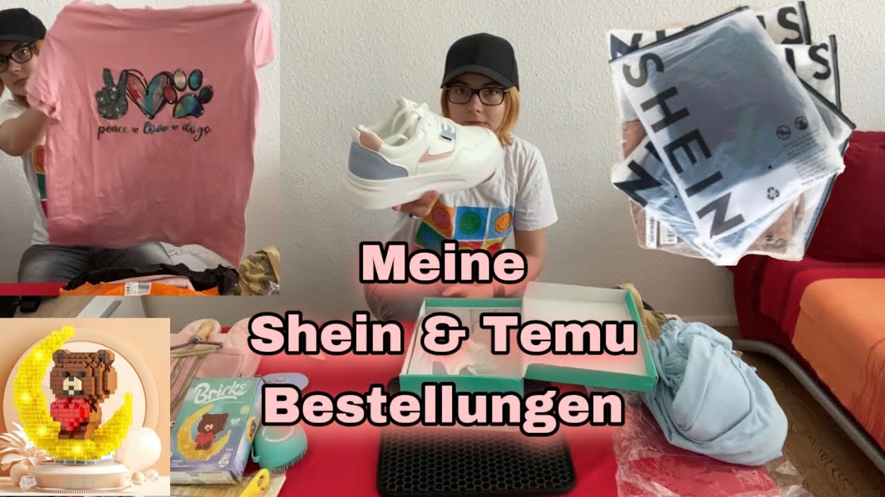 Shein & Temu Pakete auspacken