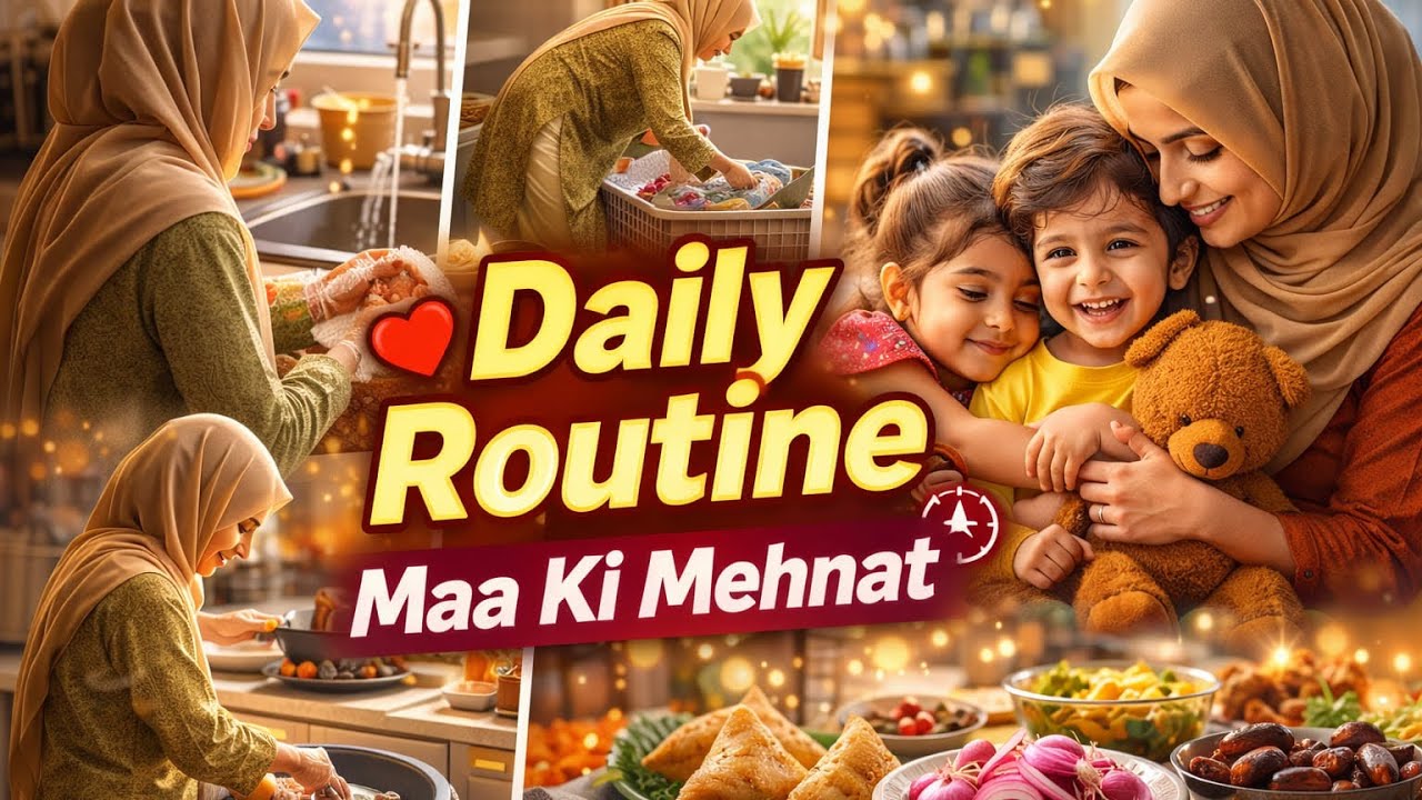 Daily routine | Maa ki life 
