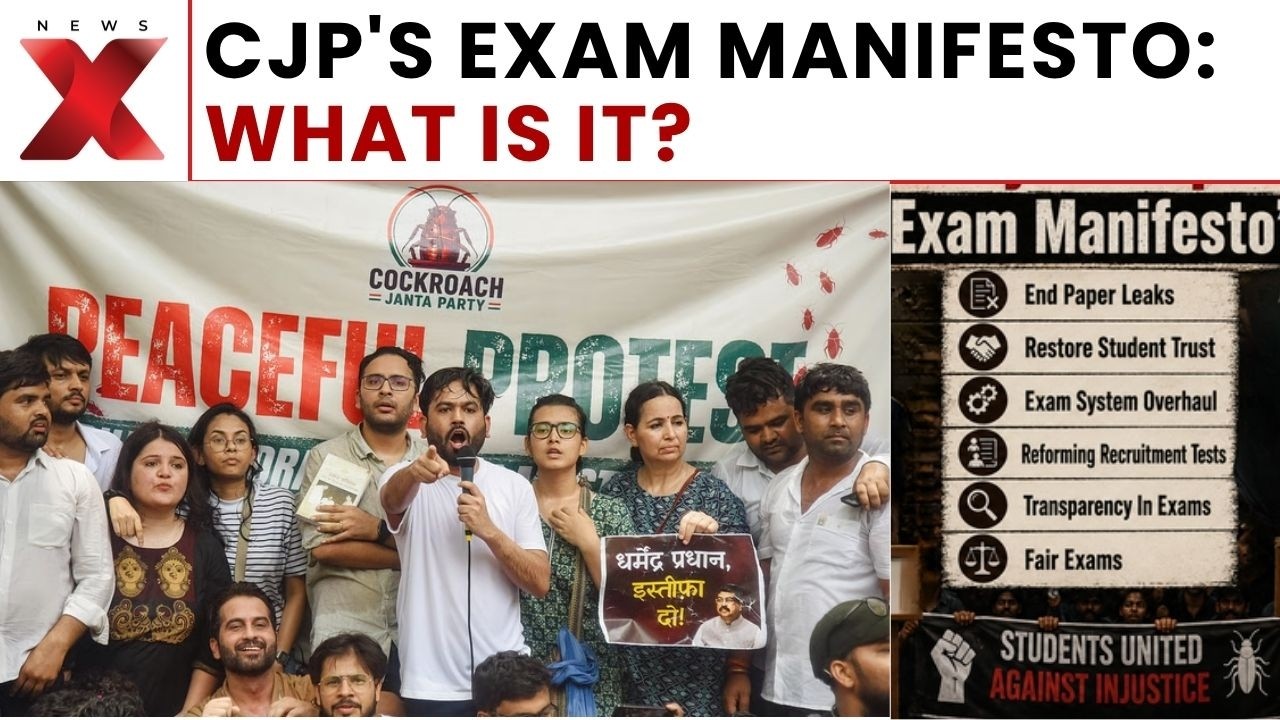 Cockroach Janata Party Pune Protest: Abhijeet Dipke's &lsquo;Exam Manifesto&rsquo; Launch Explained | NewsX