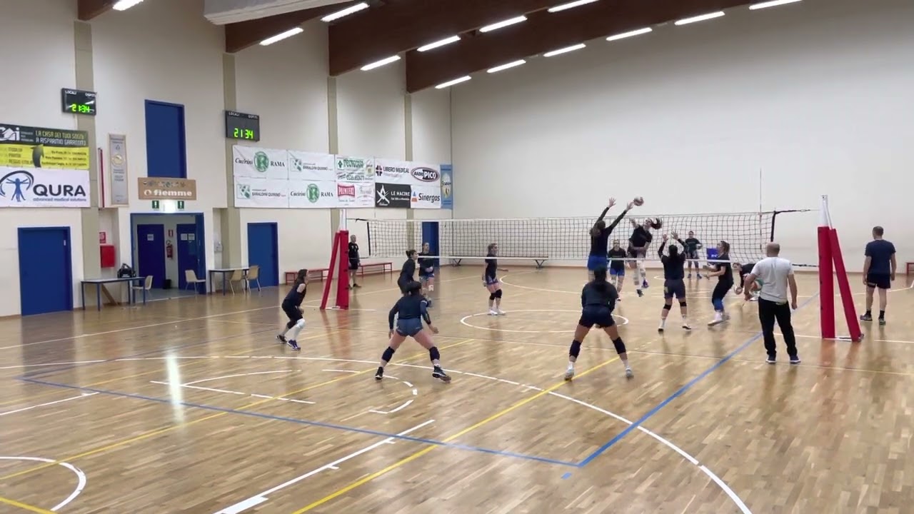 Gioco sintetico Ricezione +free ball libera