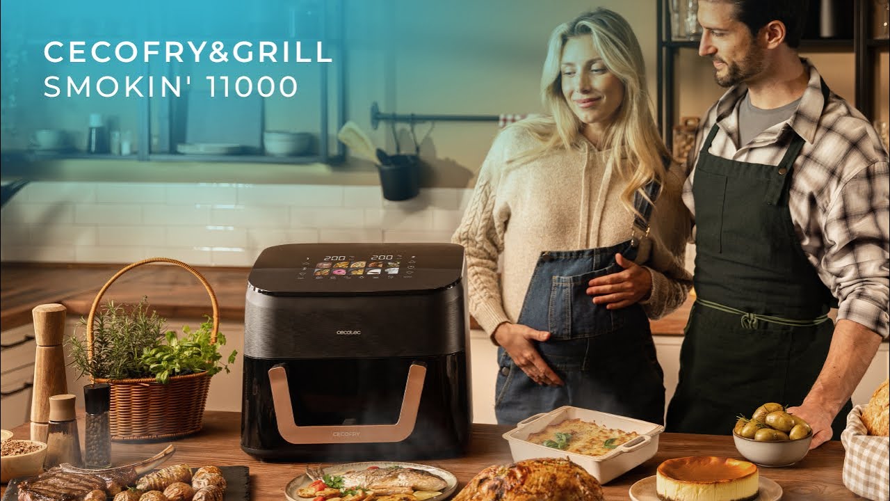 Friggitrice ad aria - Cecofry&Grill Smokin' 11000