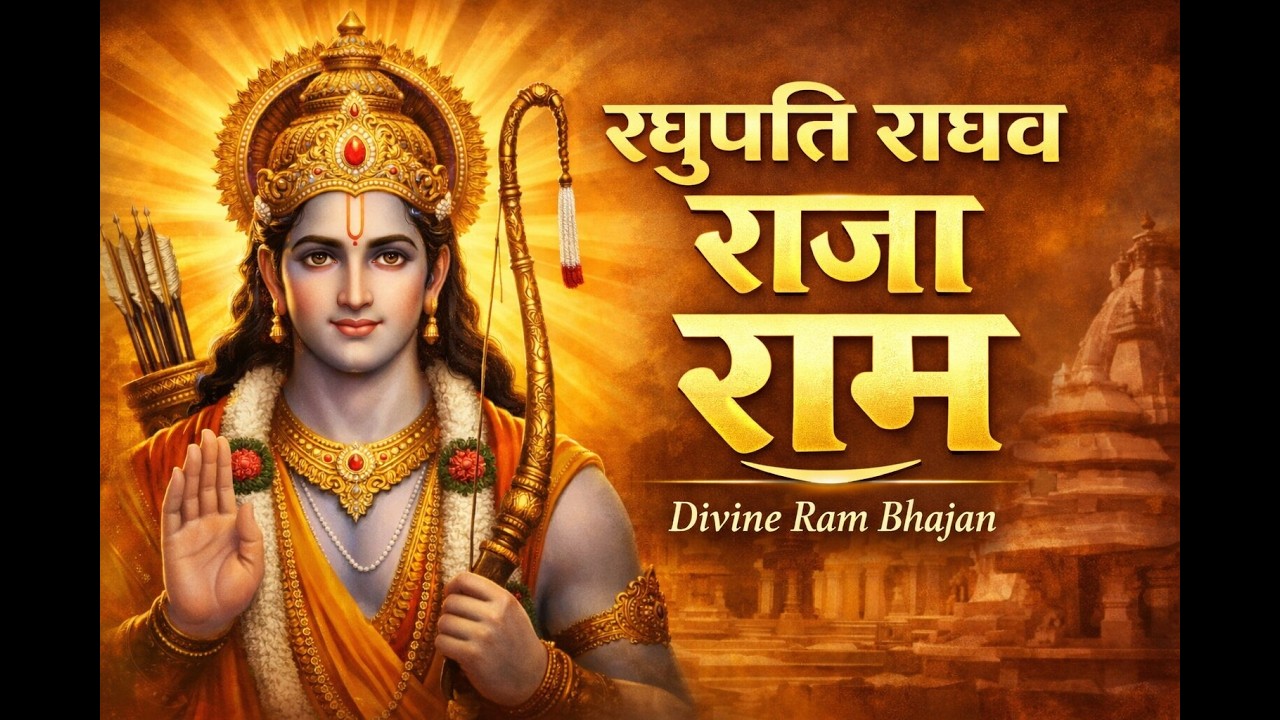Raghupati Raghav Raja Ram | Most Powerful Ram Bhajan | Peaceful Ram Dhun |  शांति और शक्ति का भजन