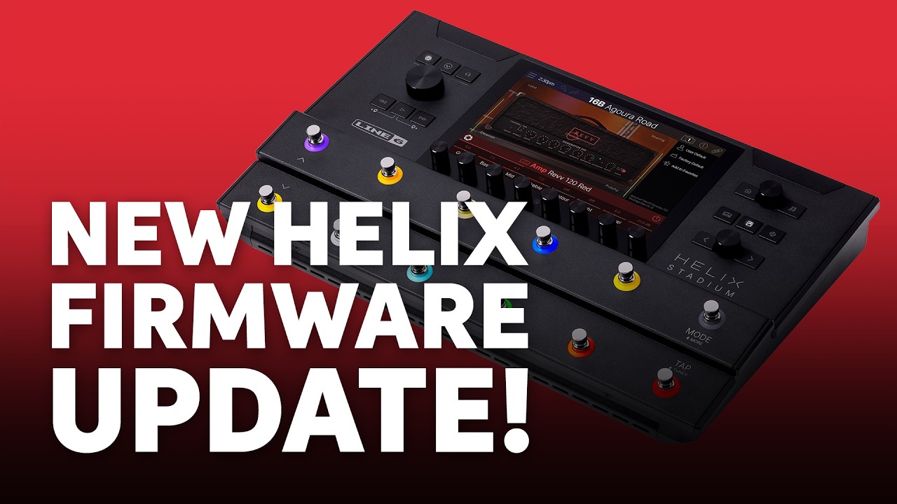 Line 6 Helix Stadium 1.3 Firmware Update | Proxy Announcement