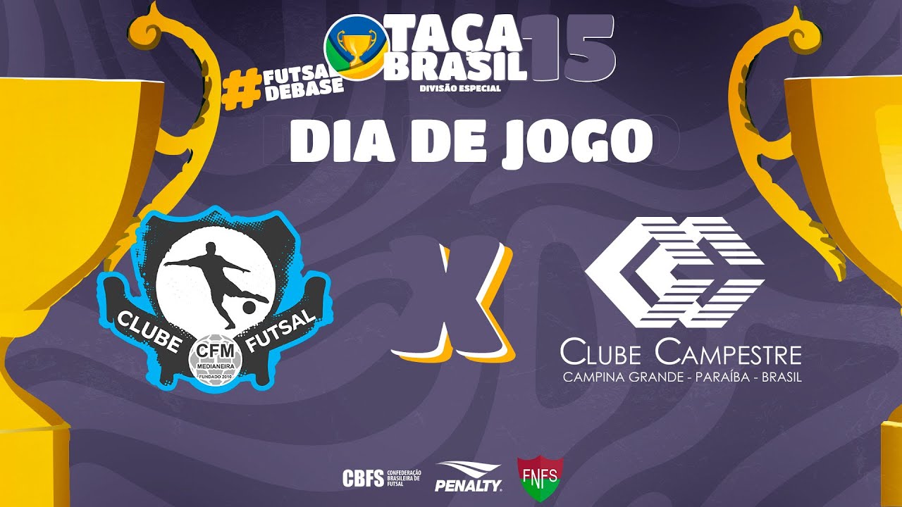 Ta&ccedil;a Brasil Sub15 Masc. Divis&atilde;o Especial | Medianeira x Clube Campestre | Final | Ao Vivo