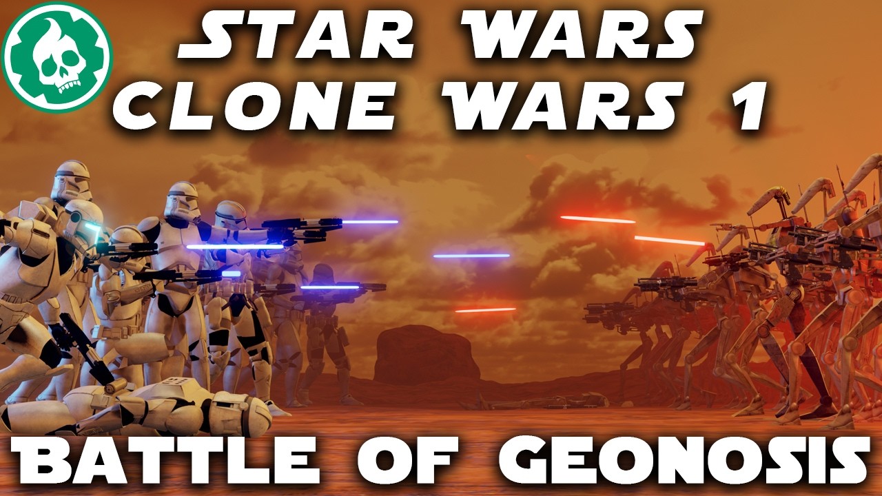 First Battle of Geonosis - Clone Wars - Star Wars Lore 3D DOCUMENTARY
