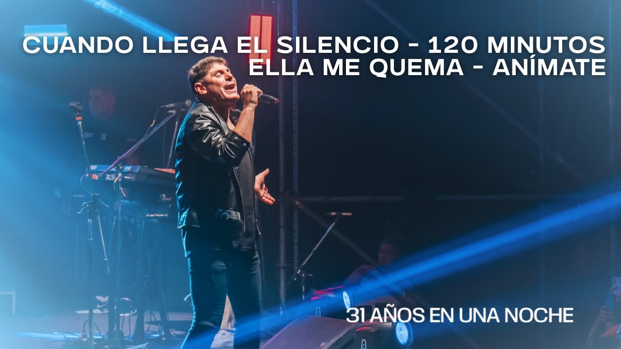 Marcos Bainotti - Cuando llega el Silencio / 120 Minutos / Ella me Quema / An&iacute;mate (En vivo)