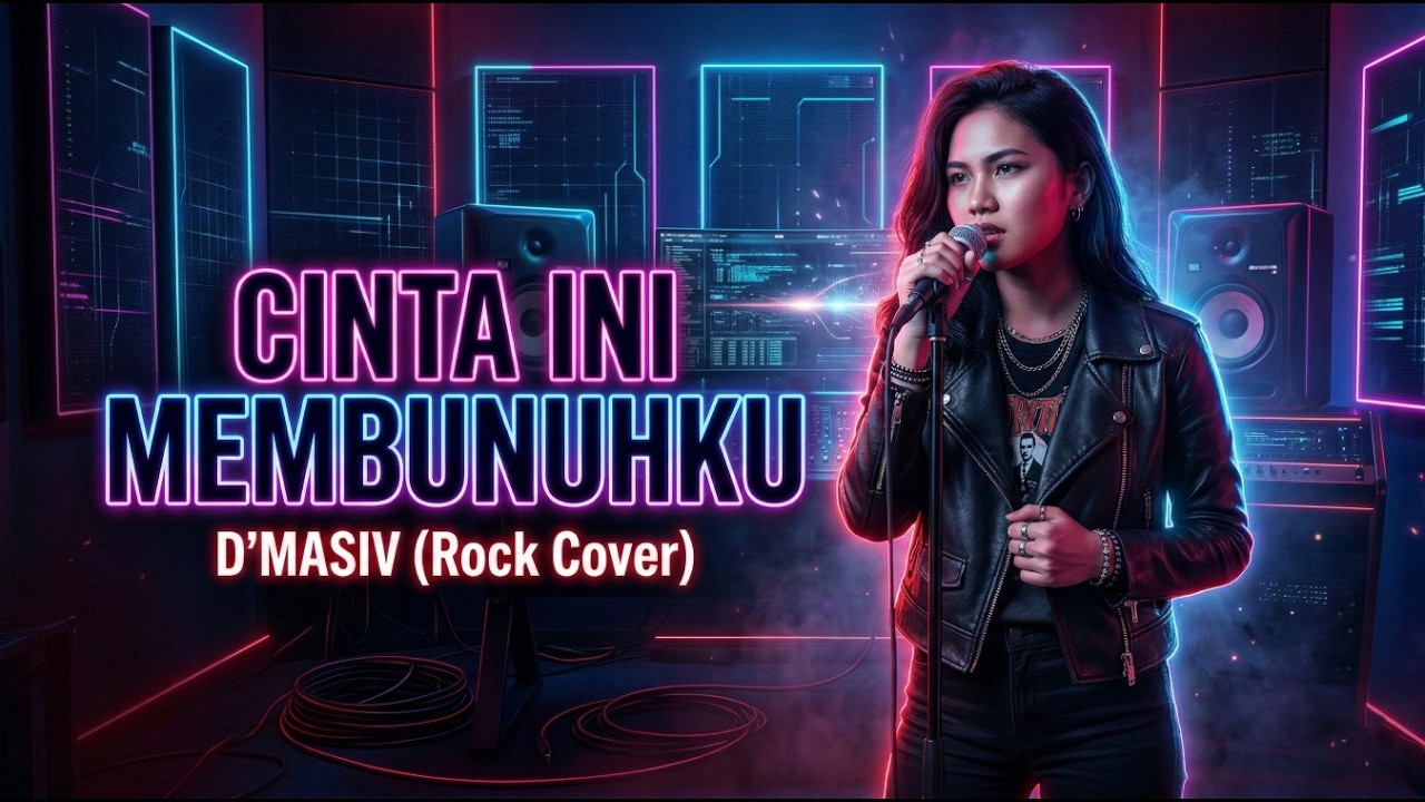 D'MASIV - CINTA INI MEMBUNUHKU — Versi ROCK 🔥 Patah Hati Terasa Lebih Dalam!