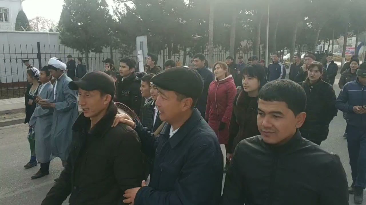 Jarqo‘rg‘on tumanida Bayrog‘imiz qabul qilinganiga 30 yil to‘lishiga bag‘ishlangan yurish tadbiri.