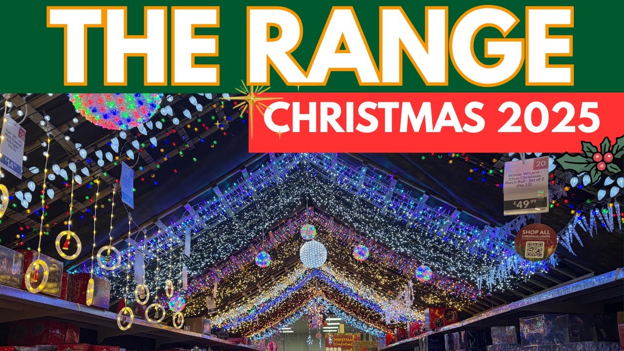 THE RANGE CHRISTMAS RANGE 2025 | FULL STORE WALK-THROUGH + POV SHOP WITH ME