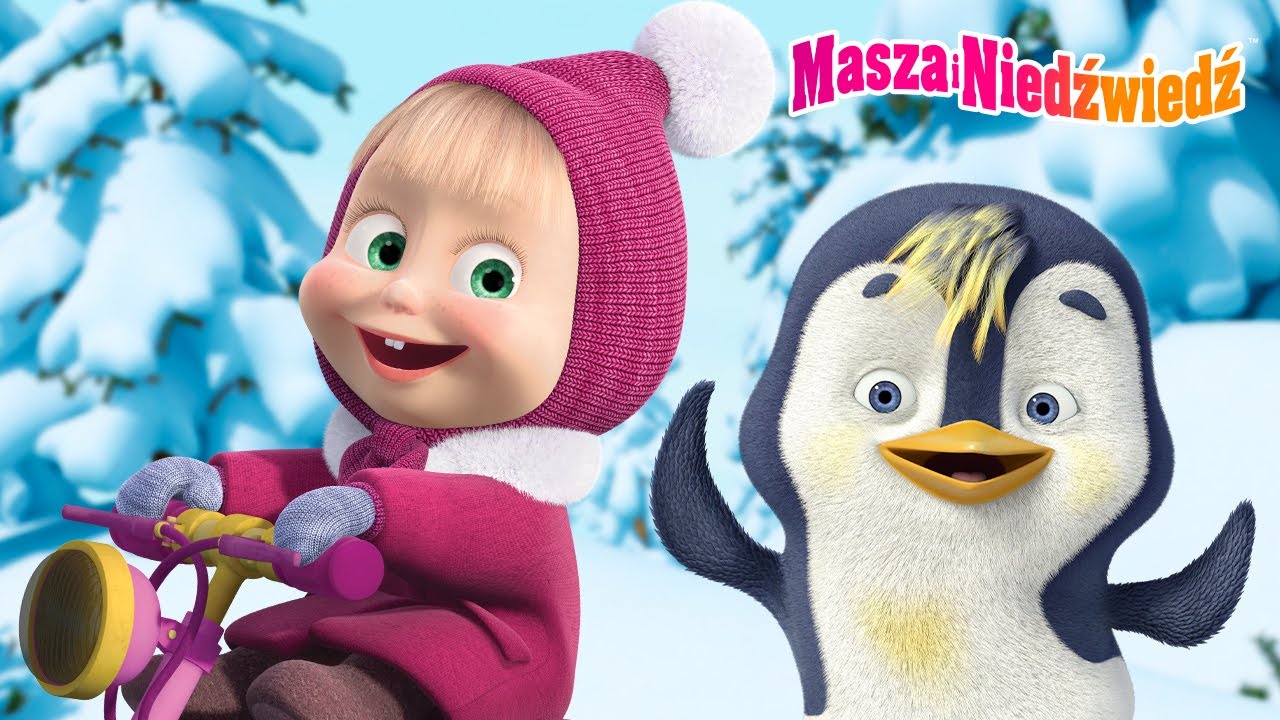 Masza i Niedźwiedź ✨ Śliskie jazdy i irytujące zjazdy 🛷😂 Kolekcja kreskówek ✨ Masha and the Bear
