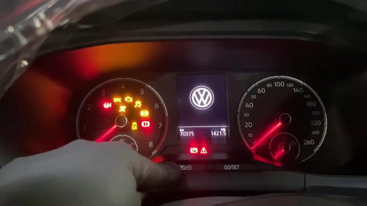 Reset Mantenimiento e Inspección Volkswagen T-cross 1.6lt 2019