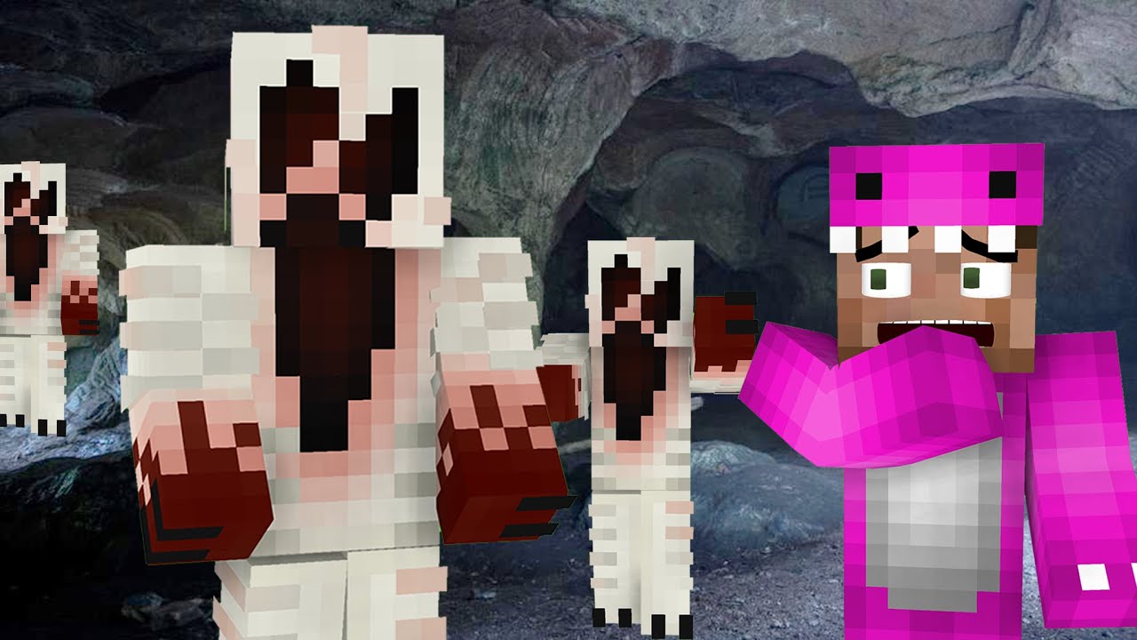 В Minecraft есть пещерные сталкеры?! Бегите!
