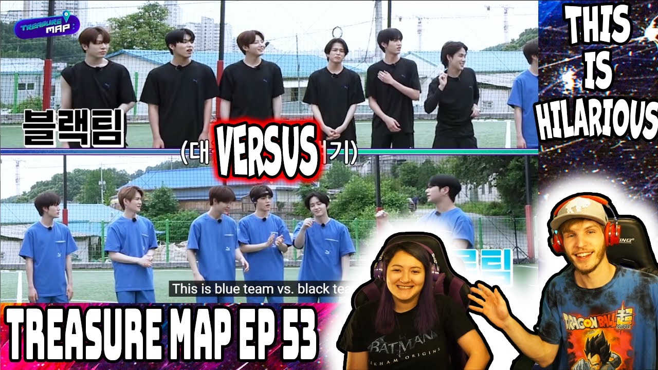 TREASURE AND SPORTS IS CHAOS | TREASURE MAP EP 53 (REACTION!)