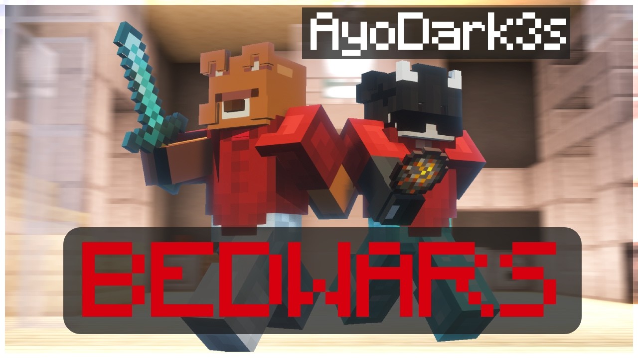 GIOCO LE BEDWARS CON @AyoDark3s- BEDWARS ITA