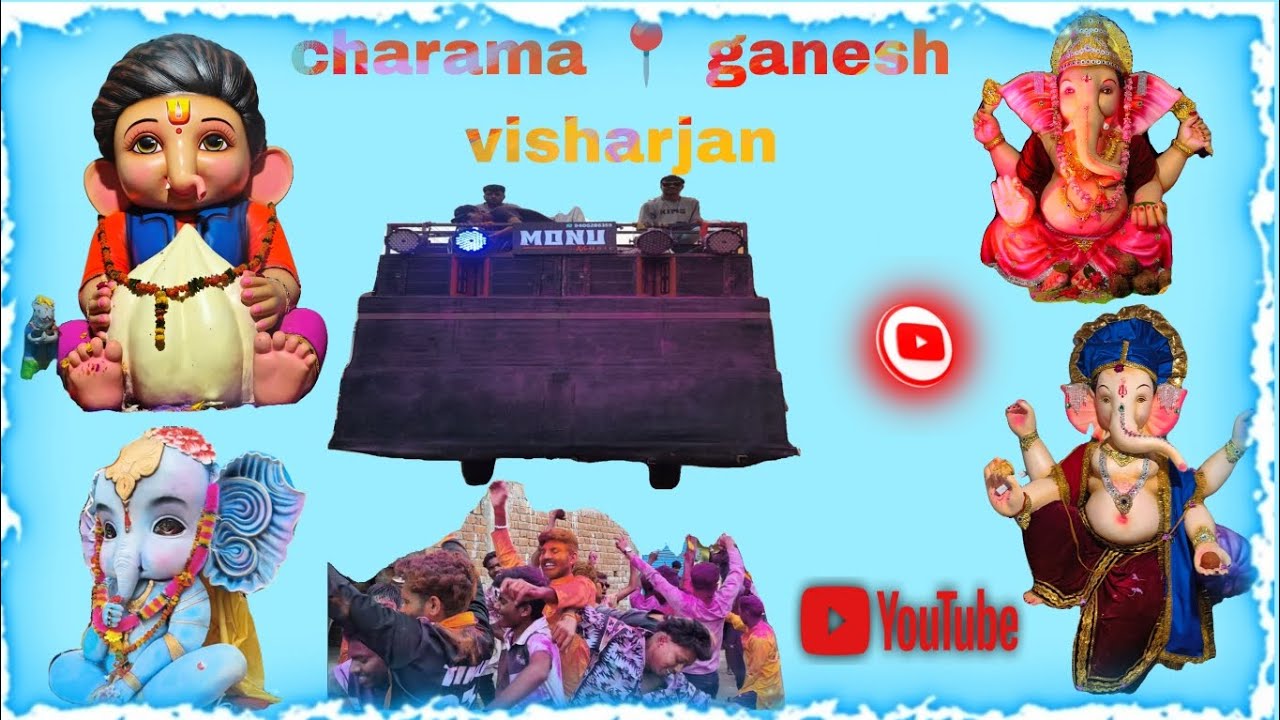 Charama ganesh visharjan 📍#charama#ganeshvisharjan #vlog  