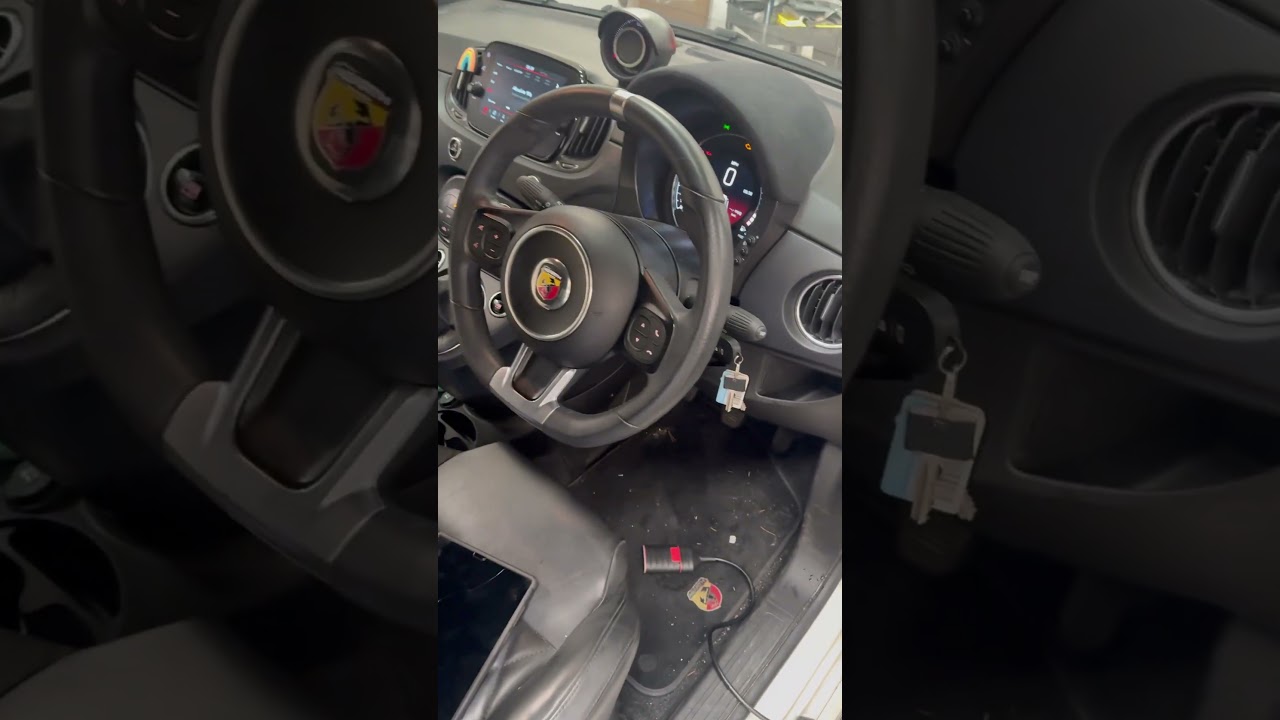 Fiat 500 (abarth) obd location