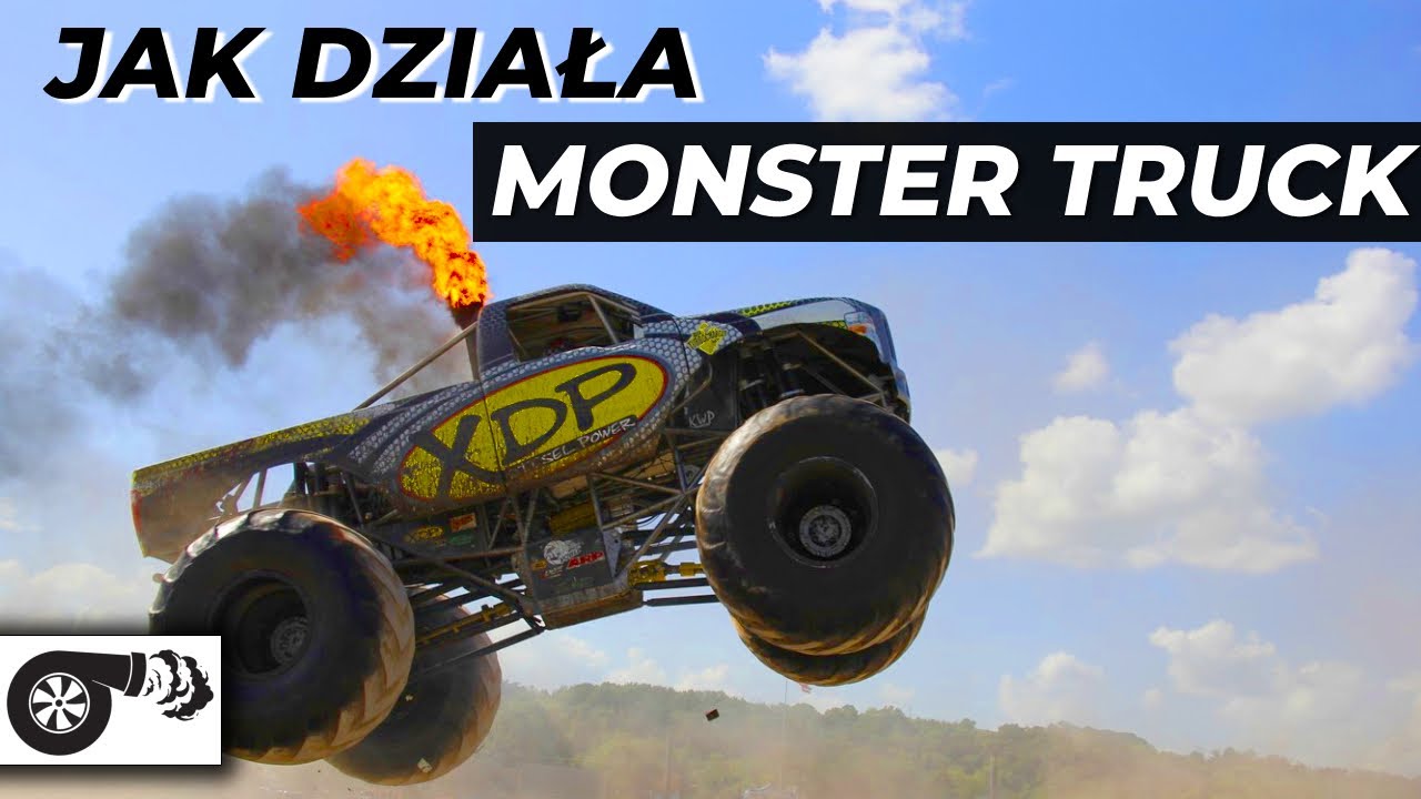 Przyspiesza lepiej niż Ferrari i skacze na wysokość 15 metrów! Odkrywam tajemnice Monster Trucków! 😎