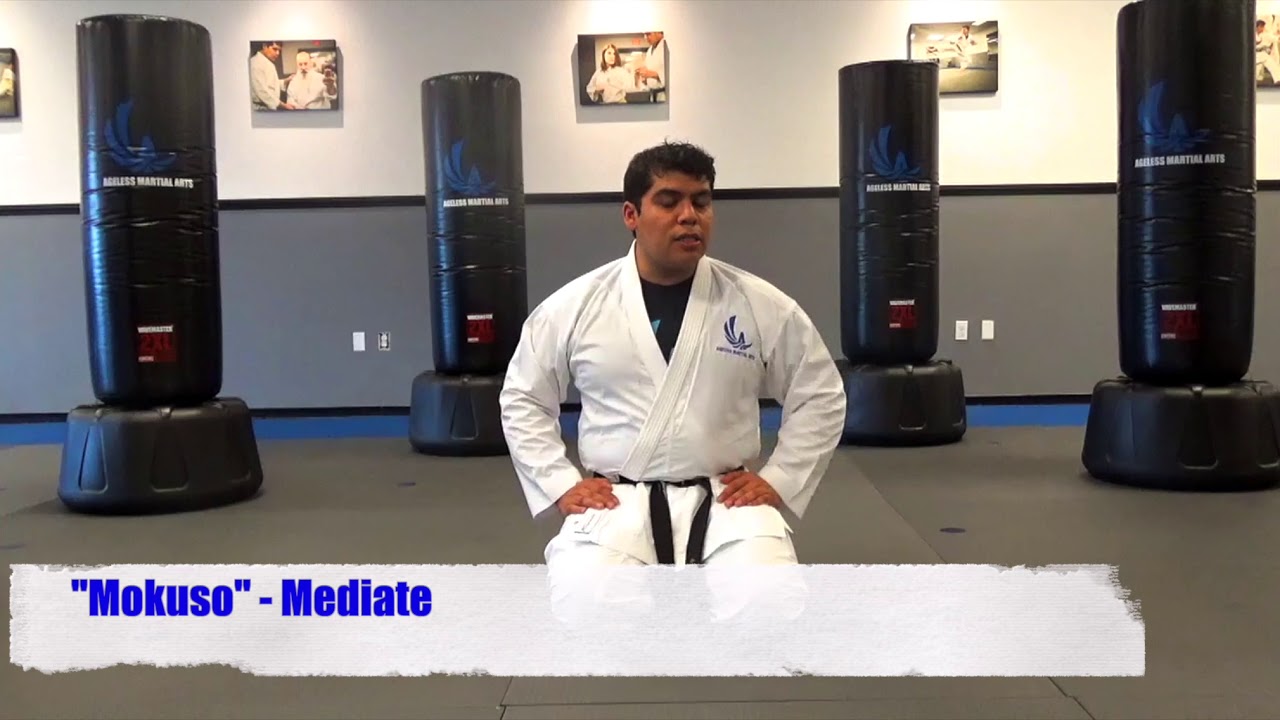 How to sit properly - Seiza and Mokuso