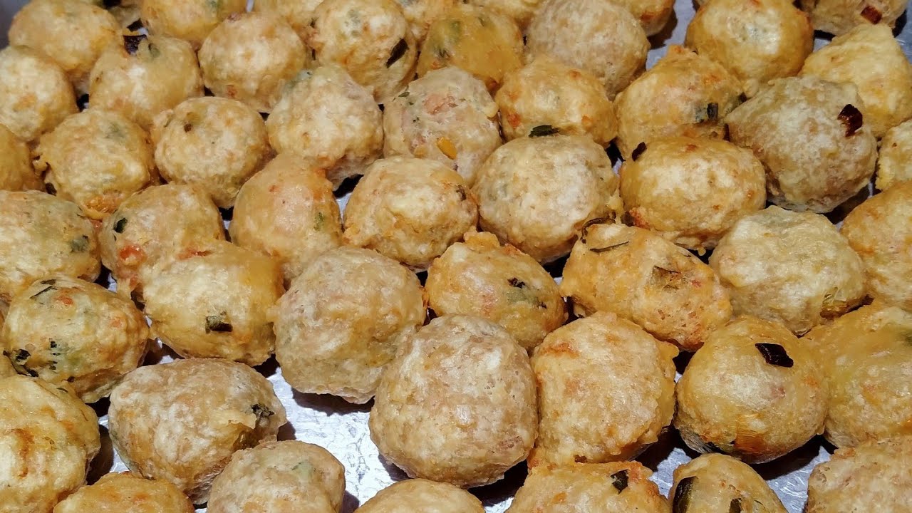 Cara Membuat bakso goreng malang