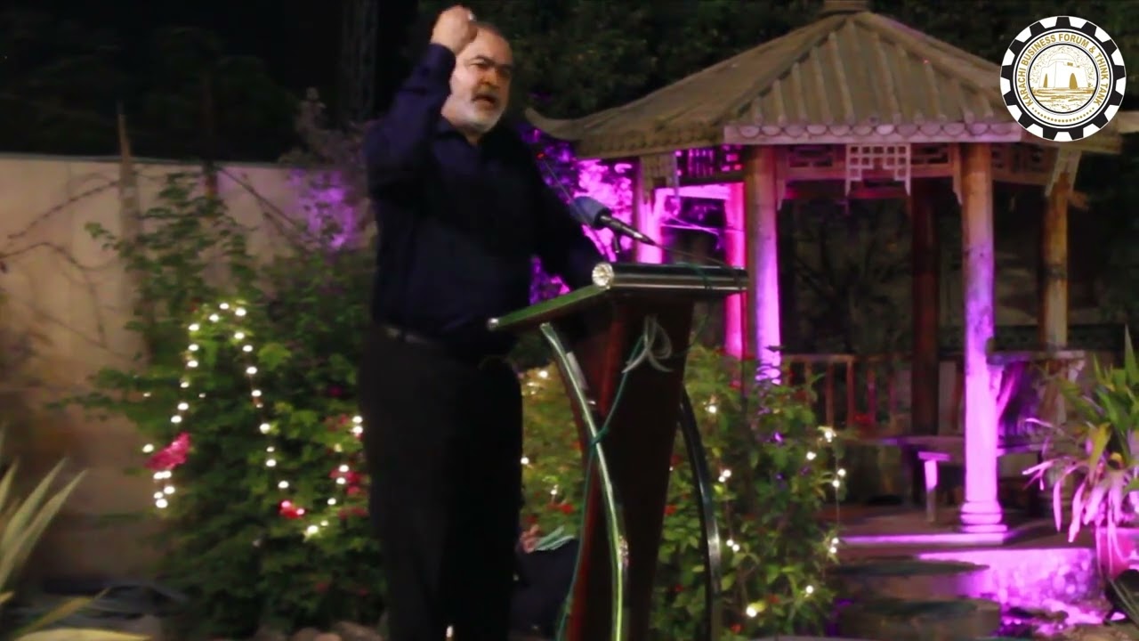 Chairman PHMEA Mr. Jawed Bilwani addressed at Karachi Business Forum & Think Tank