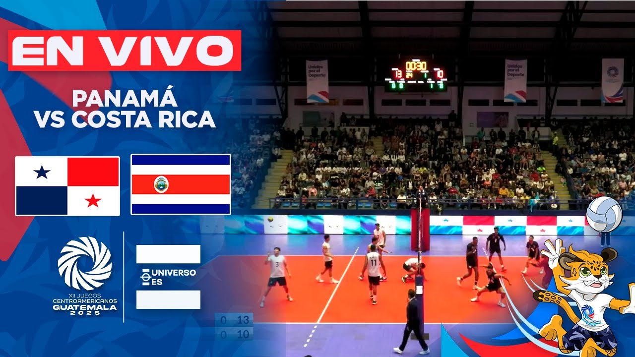 EN VIVO 🏐 PANAMÁ 🆚 COSTA RICA | Juegos Centroamericanos 2025