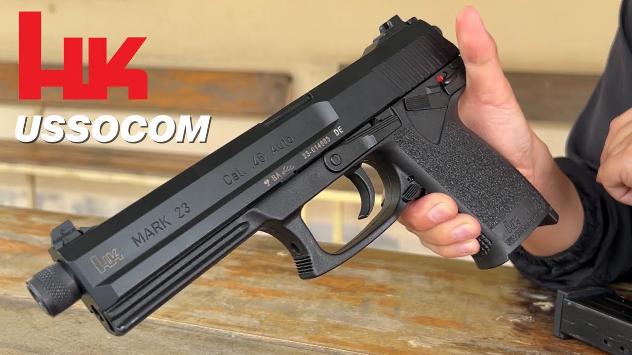 [ChannelMo] รีวิวปืน H&K MARK 23 .45ACP ปืนระดับเข้าประจำการ USSOCOM