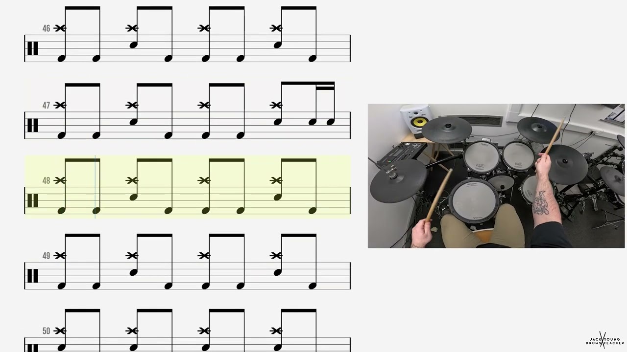 🥁 How to Play   No Way Back   JYDT Grade 7