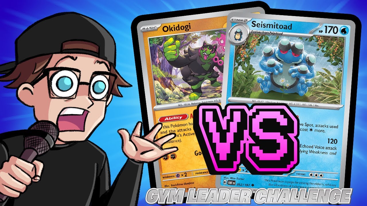 Okidogi Fighting vs Seismitoad Water | Gym Leader Challenge League Night Finals