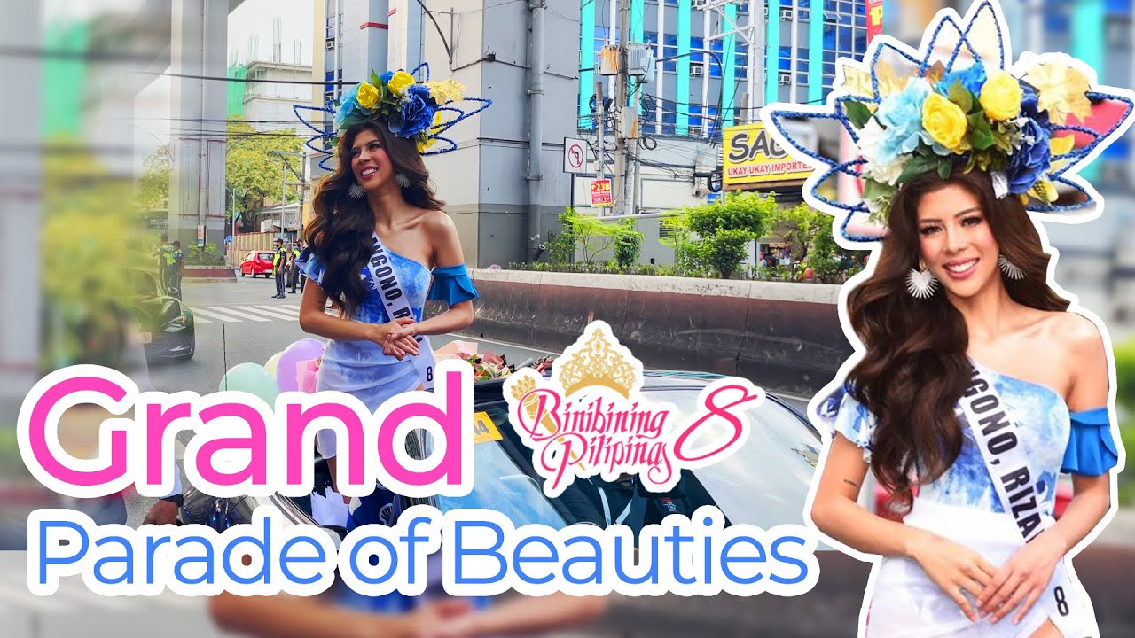 BINIBINING PILIPINAS 2022 GRAND PARADE OF BEAUTIES l HERLENE HIPON
