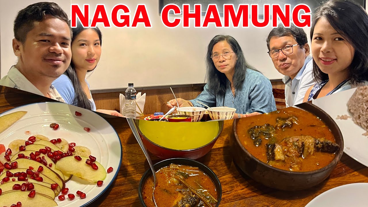 Ani Family bai Agartala ni First Naga Restaurant Hornbill o baksa khaiwi Dinner Chana Thanglaimani