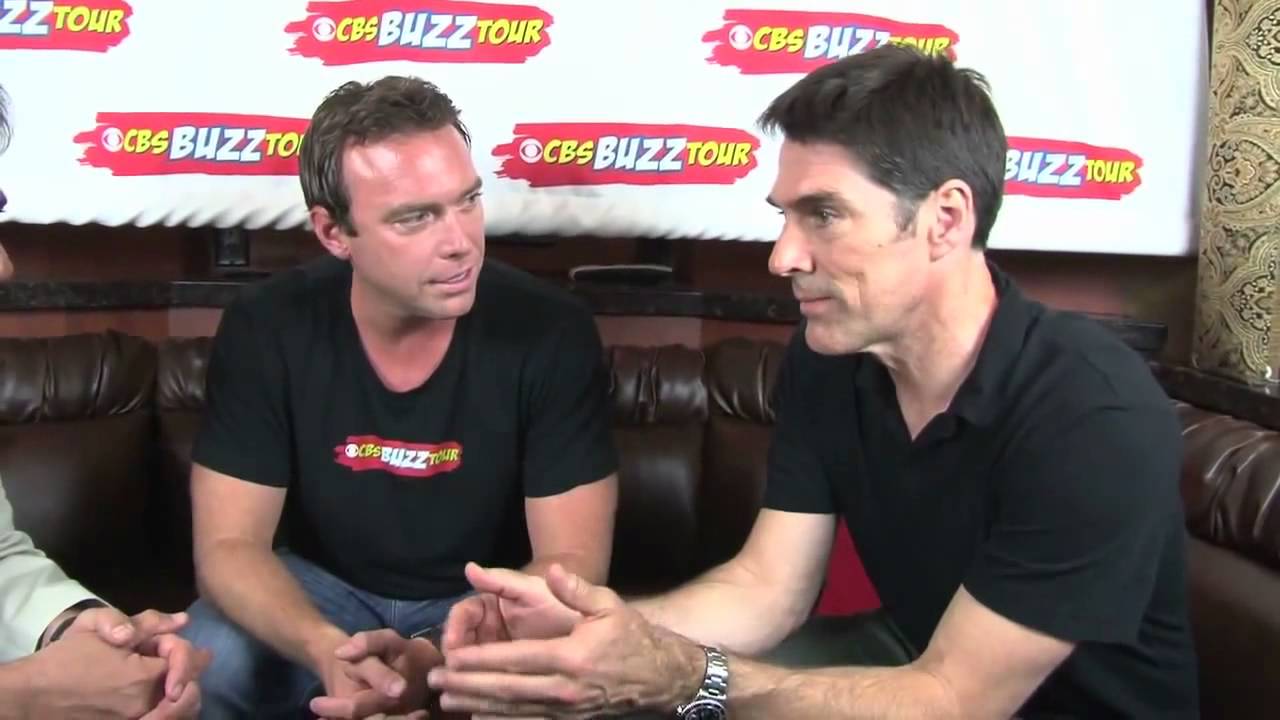 CBS Buzz Tour   Criminal Minds' Joe Montegna and Thomas Gibson