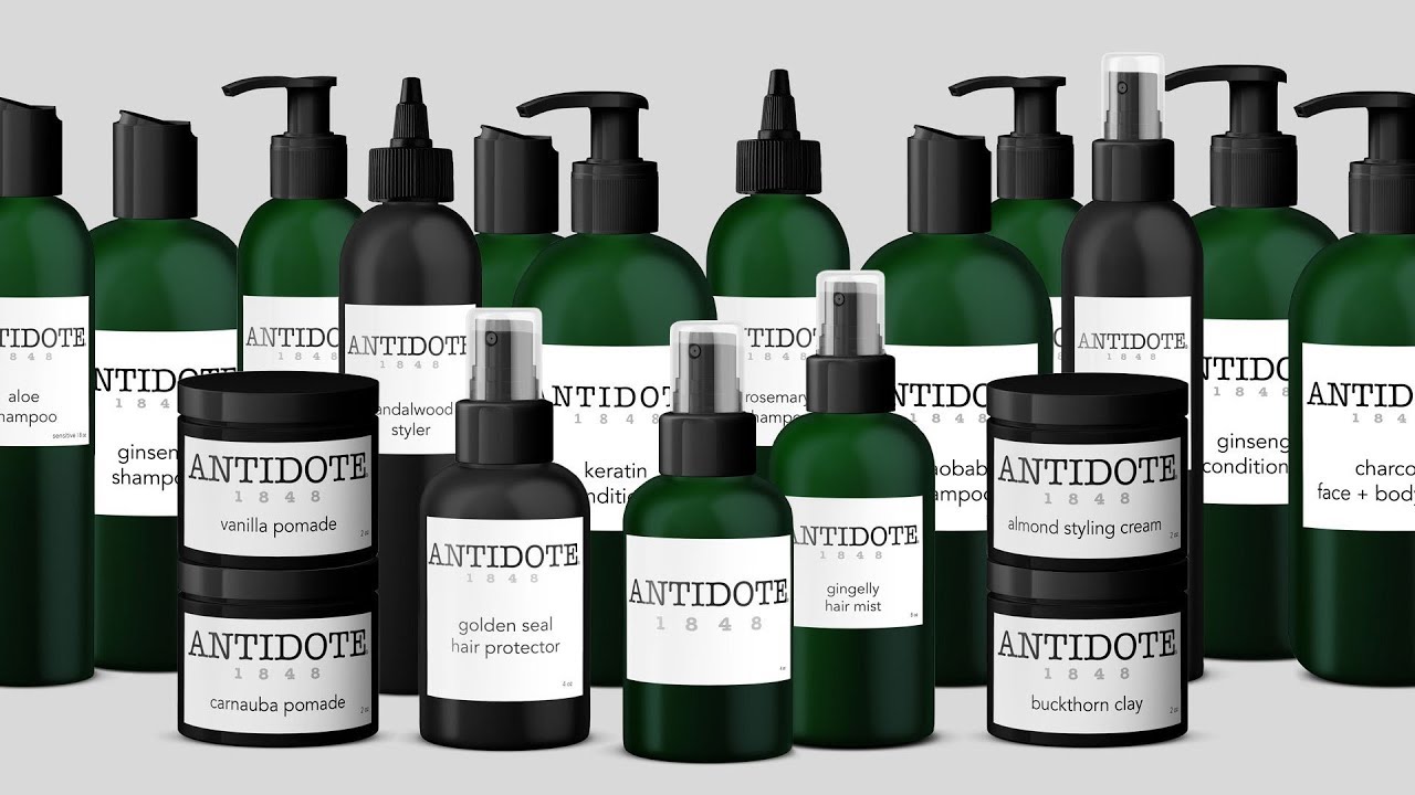 Welcome to ANTIDOTE 1848 hair care | Organic salon products.