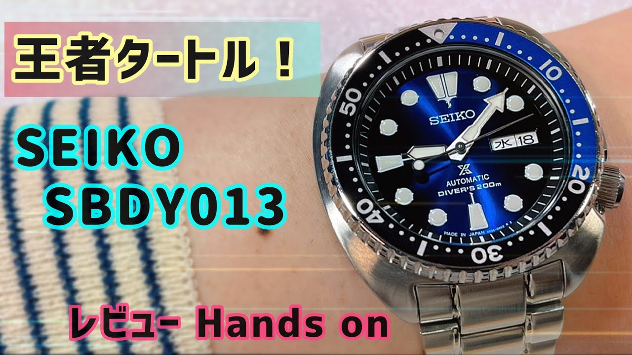 ✅㊗️タートルは永久に不滅‼️Seiko SBDY013 ディープブルー/セイコープロスペックス/タートル Turtle 
