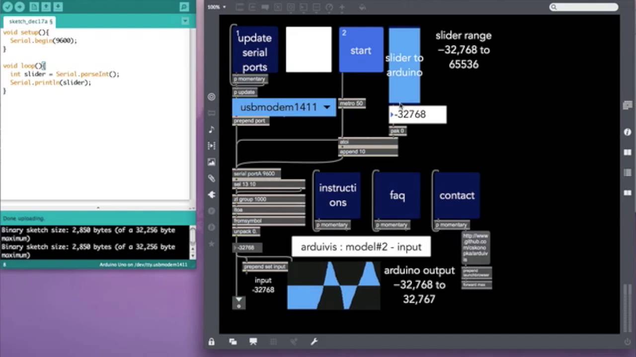 Serial buffer limitations in Max using an Arduino
