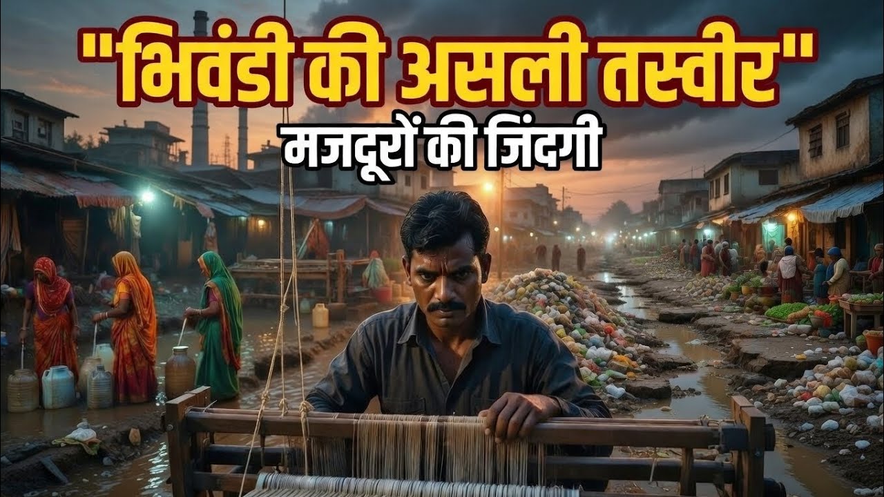 Powerloom City Ka Asli Chehra | Bhiwandi Ground Report/Loom Factory Ke Paas Ka Area Kaisa Hai?