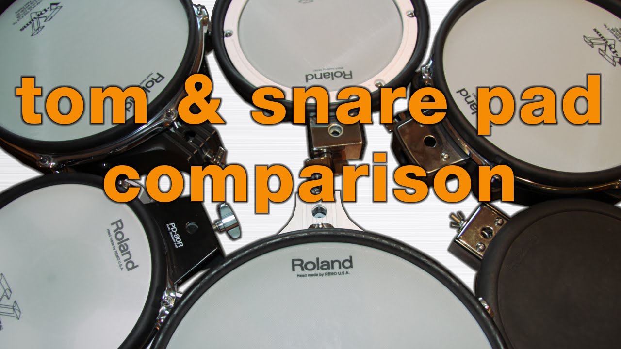 Roland snare noises comparison