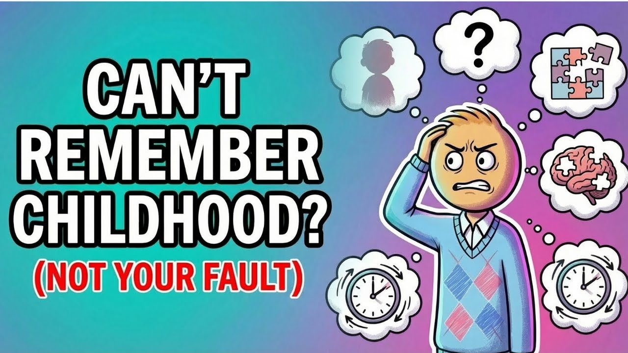 Why You Can't Remember Your Childhood (The Psychology Explained)