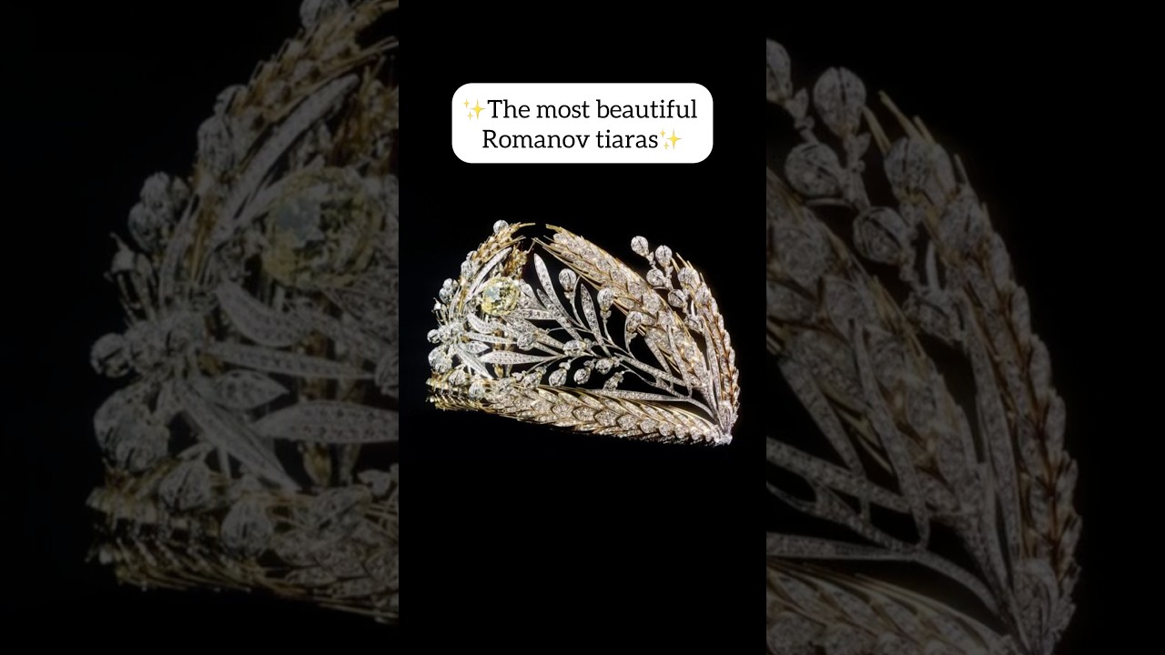 The most beautiful Romanov tiaras ✨ #diamond #jewelry #jewellery #crown #royal #jewels #history