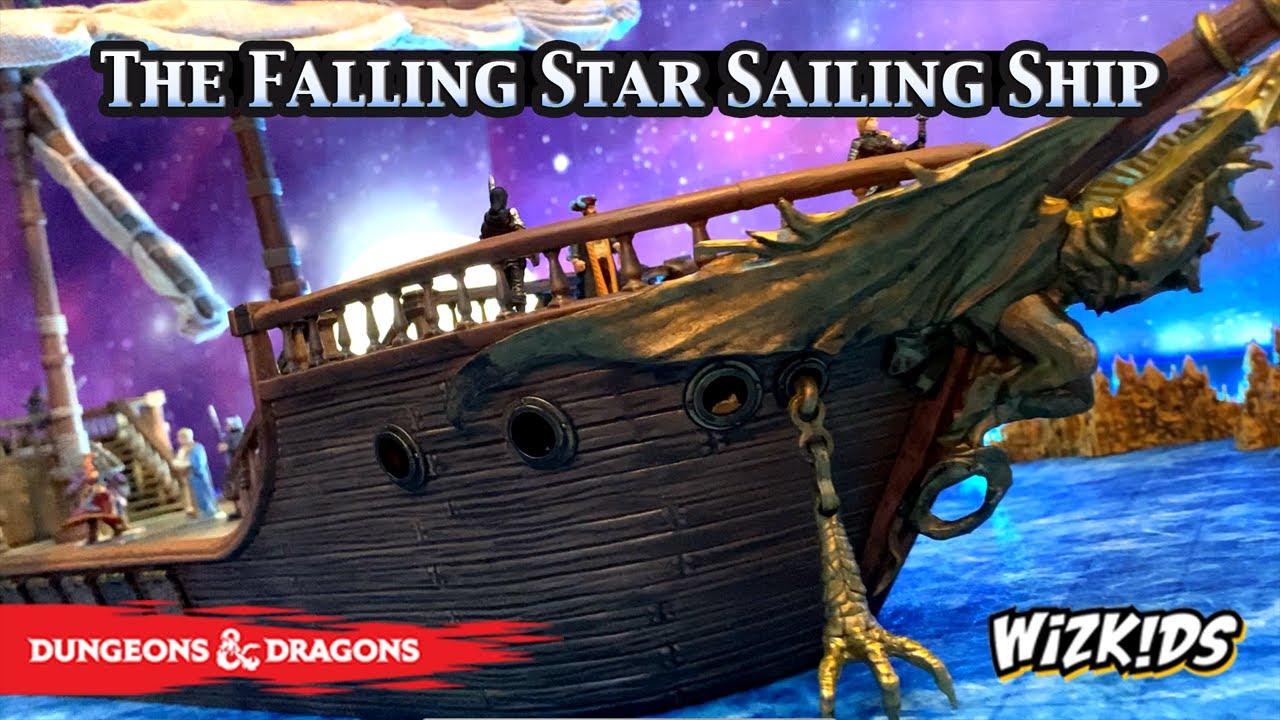 WizKids D&D The Falling Star Sailing Ship Miniature
