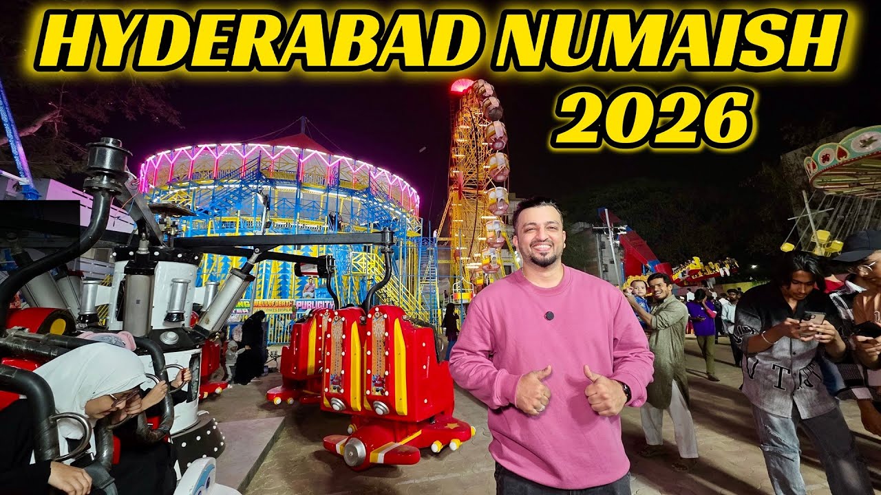 Hyderabad Numaish Exhibition 2026 Full Tour | Best Shopping, Food & Stalls at Numaish!