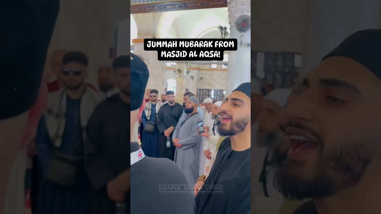 |Jummah at Masjid Al Aqsa||Recitation of Salat-O-Salaam||Mustafa Jaane Rehmat|#alaqsa #palestine