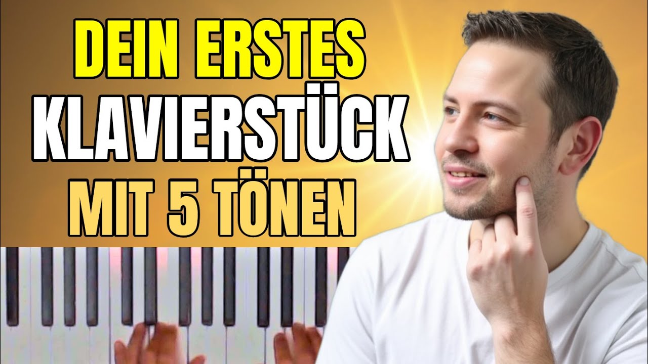 Klavier lernen für Anfänger – Dein erstes Stück mit 2 Händen