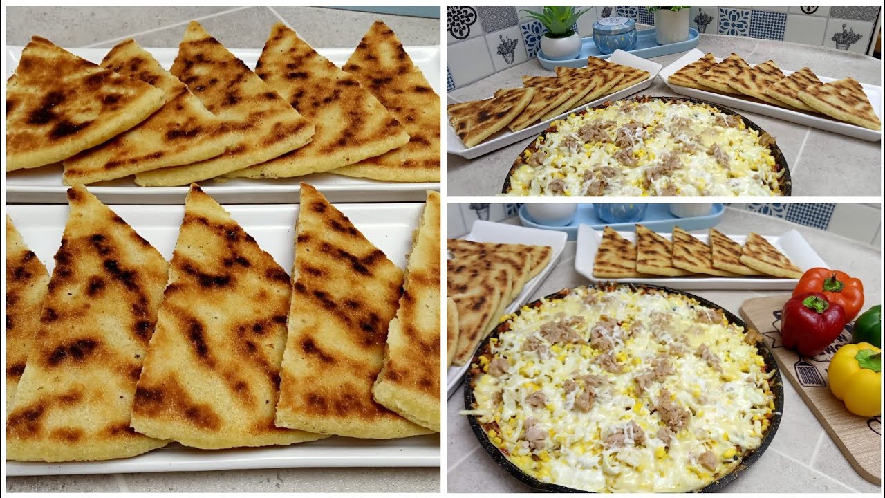 كسرة مبسسة بمقادير مضبوطة وأروع شكشوكة مع مامي ❤️