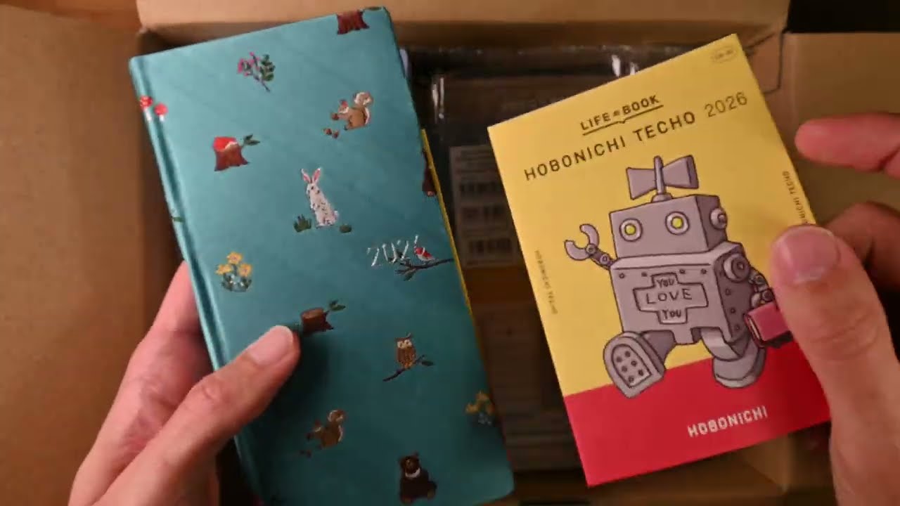 Hobonichi 2026 Haul and Paper Test