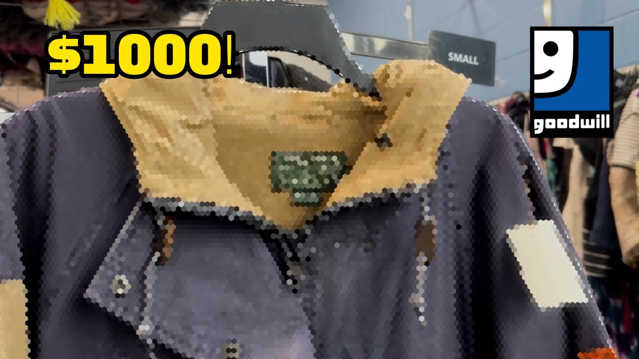 I Found A $1000 Jacket Thrifting At Goodwill!