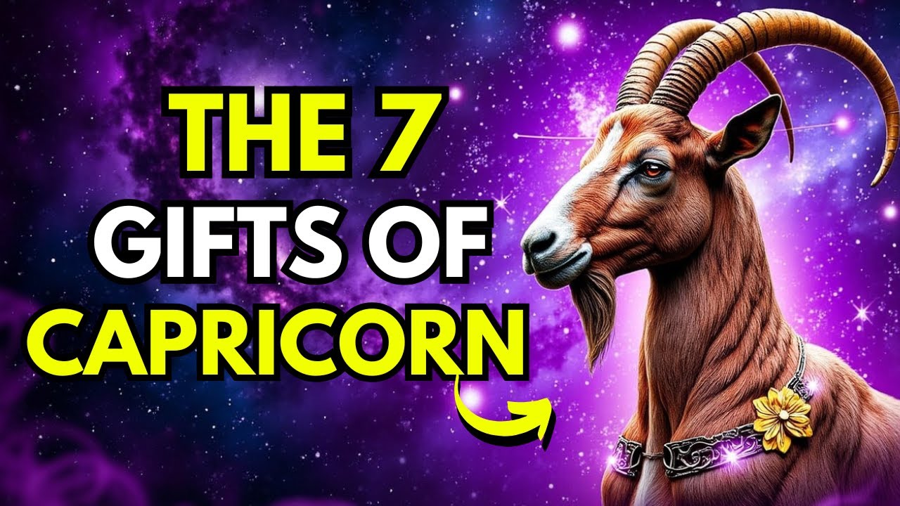 THE 7 GIFTS THAT GOD GAVE ONLY TO CAPRICORN! ♑🐐 DO YOU HAVE ANY OF THESE? 🔥