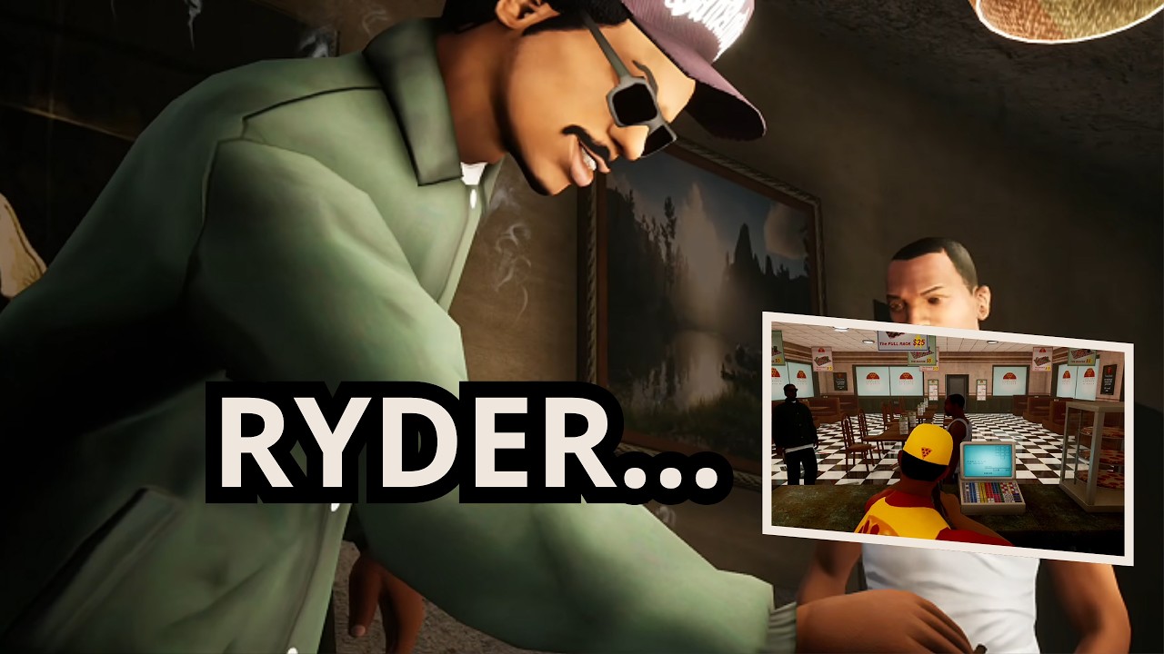 GTA SAN ANDREAS: O PLANO DO RYDER DEU ERRADO&hellip; 😳