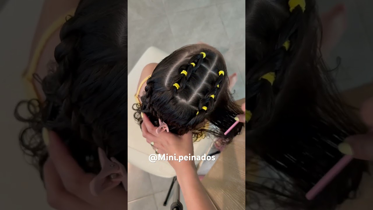 Peinado para ni&ntilde;a 👧🏼 #peinados #hairstyle #ni&ntilde;as #facil #tutorial al