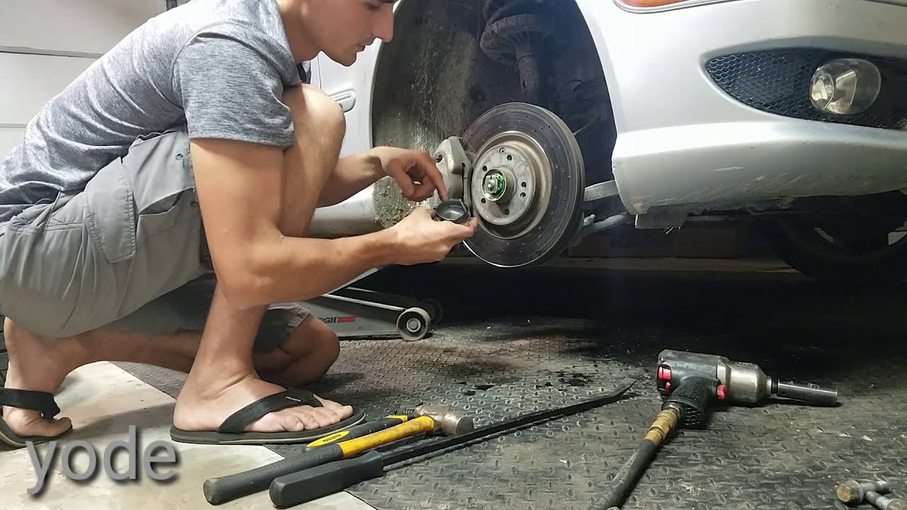 Ремонт подшипника ступицы колеса Mercedes! Передний